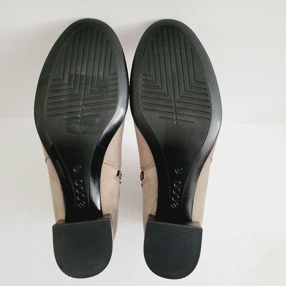 NEW ECCO Womens Dress Classic Gray Taupe Ankle Bootie Size 8-8.5 - Picture 7 of 8